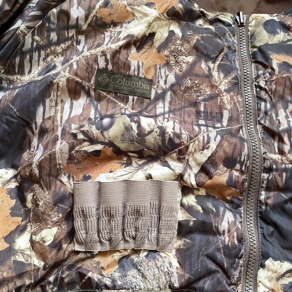 Men’s 90’s Columbia Reversible Camo Hunting Jacket Size XL - Picture 3 of 9